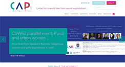 Desktop Screenshot of cap-international.org